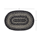 Farmstead Black Placemat-Lange General Store