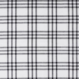 Farmstead Black Plaid Swag Curtains-Lange General Store