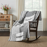 Farmstead Black Stenciled Throw-Lange General Store