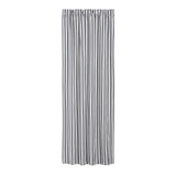 Farmstead Black Blackout Panel Curtain-Lange General Store