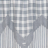 Farmstead Blue Layered Valance-Lange General Store
