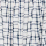 Sawyer Mill Blue Plaid Short Panel Curtains-Lange General Store