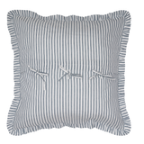 Sawyer Mill Blue Ticking Stripe Fabric Euro Sham-Lange General Store