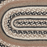 Farmstead Charcoal Braided Table Runner-Lange General Store
