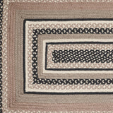 Farmstead Charcoal Collection Braided Rugs - Rectangle-Lange General Store