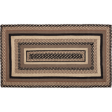 Sawyer Mill Charcoal Collection Braided Rugs - Rectangle-Lange General Store