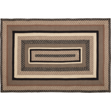 Sawyer Mill Charcoal Collection Braided Rugs - Rectangle-Lange General Store