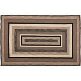 Sawyer Mill Charcoal Collection Braided Rugs - Rectangle-Lange General Store