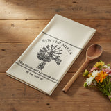 Farmstead Charcoal Kitchen Towel - Windmill-Lange General Store