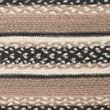 Farmstead Charcoal Oval Stair Tread Latex Rug-Lange General Store