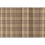 Farmstead Charcoal Plaid Valance