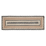 Farmstead Charcoal Rectangle Stair Tread Latex Rug-Lange General Store