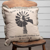 Sawyer Mill Windmill Pillow-Lange General Store