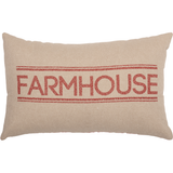 Sawyer Mill Red Farmhouse Pillow-Lange General Store