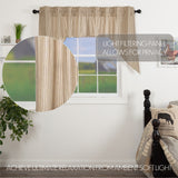 Farmstead Ticking Stripe Swag Curtains