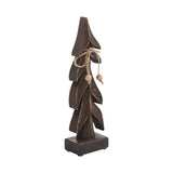 Festive Boughs Dark Wooden Trees-Lange General Store