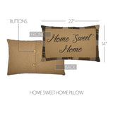 Five Point Star Home Sweet Home Pillow-Lange General Store