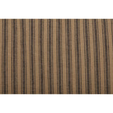 Farmhouse Star Ticking Stripe Bed Skirt-Lange General Store