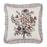 Fleurette Floral Bouquet Pillow-Lange General Store