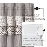 Fleurette Long Panel Curtains-Lange General Store