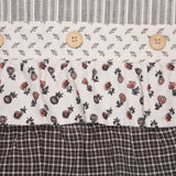 Fleurette Ruffled Pillow-Lange General Store