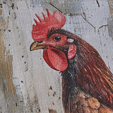 Four Chickens In A Row Table Runner 36"-Lange General Store