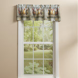 Four Chickens In A Row Valance-Lange General Store