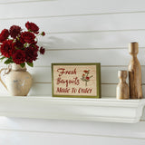 Fresh Bouquets Made To Order Framed Wall Sign-Lange General Store