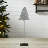 Galvanized Metal Christmas Tree-Lange General Store