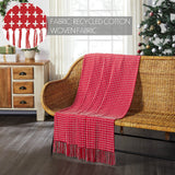 Galven Red and White Throw-Lange General Store