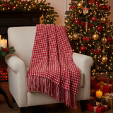 Galven Red and White Throw-Lange General Store