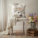 Garden Bunny Whimsy Pillow-Lange General Store
