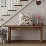 Garden Bunny Whimsy Pillow-Lange General Store