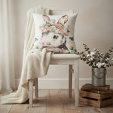 Garden Bunny Whimsy Pillow-Lange General Store