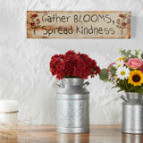 Gather Blooms Spread Kindness Wall Sign-Lange General Store
