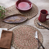 Ginger Mix Braided Placemats-Lange General Store