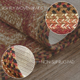 Ginger Spice Collection Braided Rugs - Rectangle-Lange General Store