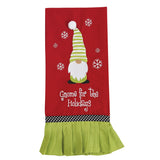 Gnome For The Holidays Dishtowel-Lange General Store