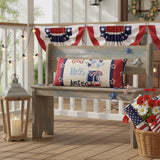 God Bless America Mason Jar Pillow-Lange General Store