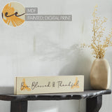 Buzzy Bees Bee Blessed & Thankful Wall Sign-Lange General Store