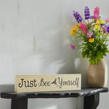 Buzzy Bees Just Bee Yourself Wall Sign-Lange General Store