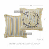 Buzzy Bees Un-Bee-Lievably Blessed Pillow-Lange General Store