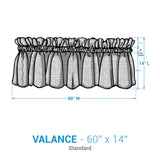 Golden Flowers Valance-Lange General Store