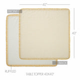 Golden Honeycomb Table Topper-Lange General Store