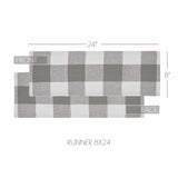 Grace Ann Check Table Runners-Lange General Store