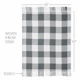 Grace Ann Check Woven Throw-Lange General Store