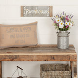Grace Grain Sack Pillow-Lange General Store