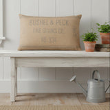 Graycie Grain Sack Pillow-Lange General Store
