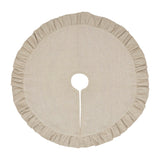 Graycie Grain Sack Stripe Tree Skirt-Lange General Store