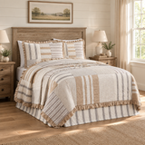 Graycie Quilt in a new farmhouse bedroom